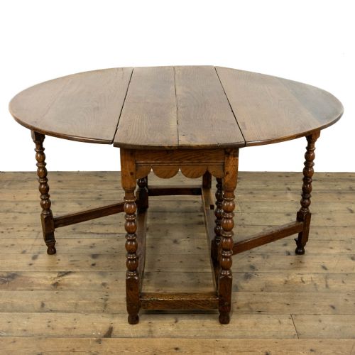 fig 2. Antique Oak Gateleg Table