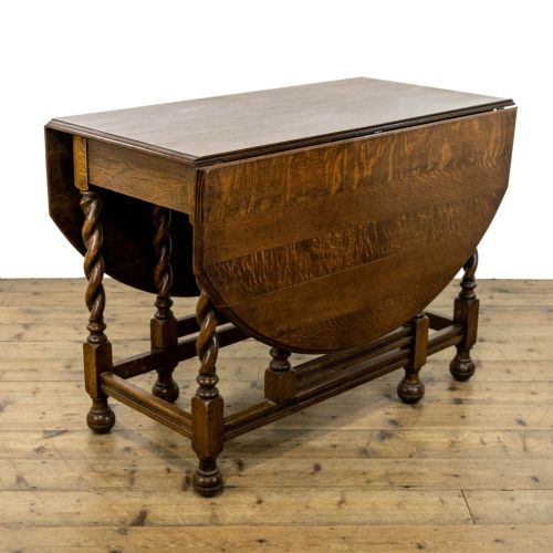 Antique Oak Gateleg Dining Table