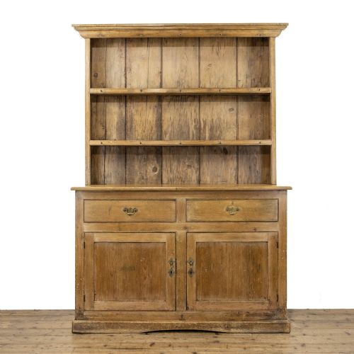 19th Century Antique Stained Pine Dresser