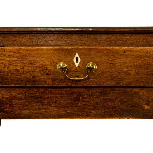 fig 1. 19th Century Antique Oak Pot Board Dresser