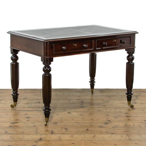 fig 1. William IV Two Drawer Writing Desk
