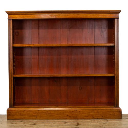 Victorian Mahogany Three Shelf Bookcase