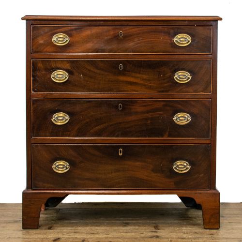 Georgian Antique Mahogany Chest of Drawers