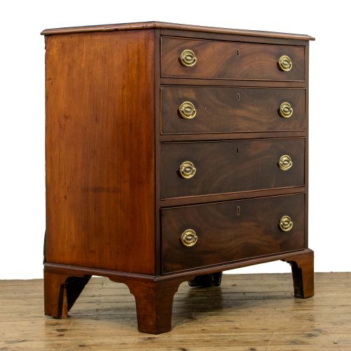 fig 2. Georgian Antique Mahogany Chest of Drawers