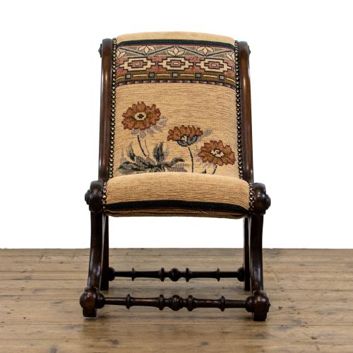 fig 1. Victorian Upholstered Nursing Chair