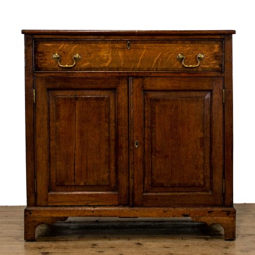 fig 1. George III Antique Oak Cupboard