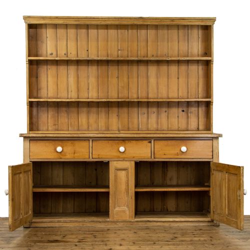 fig 1. Large Victorian Antique Pine Dresser