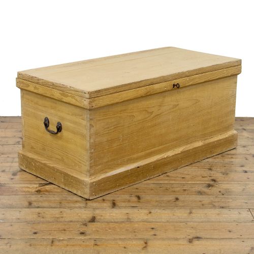 Victorian Antique Pine Trunk