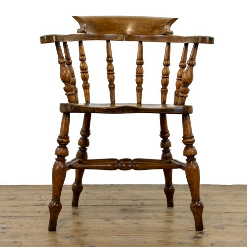 fig 2. Pair of Antique Captain’s Armchairs