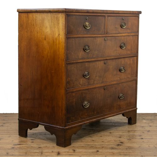 fig 1. Georgian Mahogany Chest of Drawers