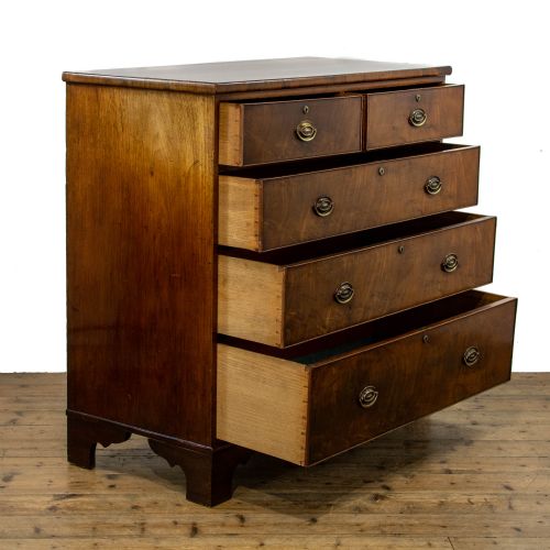 fig 2. Georgian Mahogany Chest of Drawers