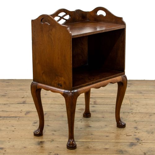 fig 2. Pair of Antique Walnut Bedside Tables