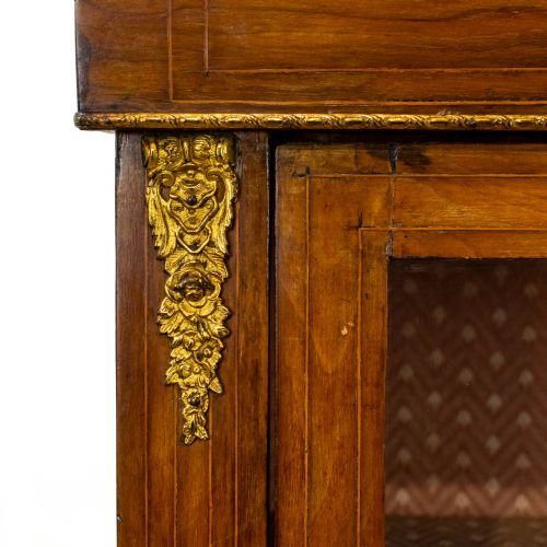 fig 1. Antique Walnut Pier Cabinet