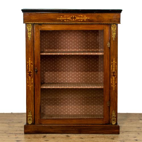 Antique Walnut Pier Cabinet