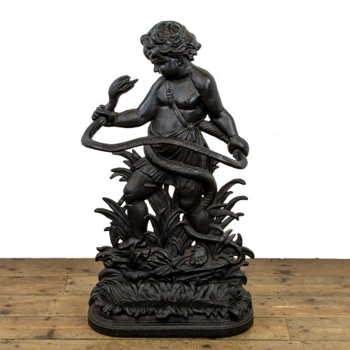19th Century Antique Cast Iron Umbrella Stand