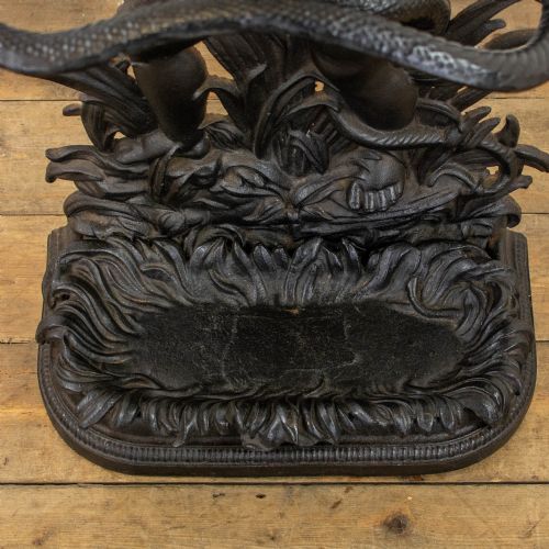 fig 1. 19th Century Antique Cast Iron Umbrella Stand