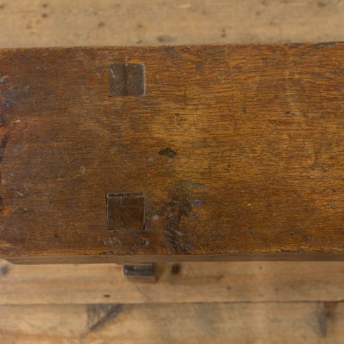 fig 2. Antique Oak Bench