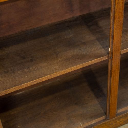 fig 2. Antique Oak Cupboard with Marble Top