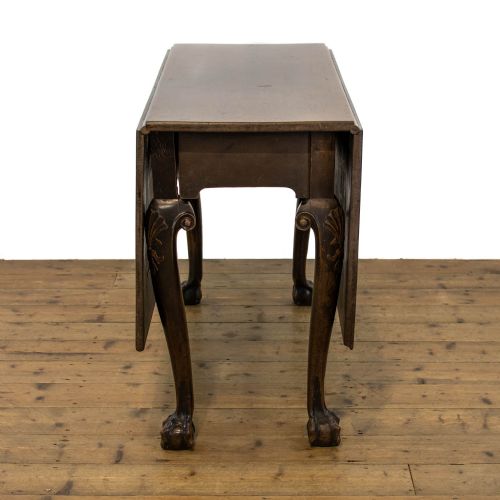 fig 1. 18th Century Antique Mahogany Gateleg Table