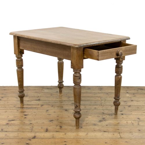 fig 1. Antique Pine Farmhouse Kitchen Table