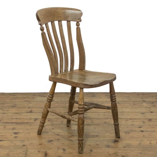 fig 1. Antique Set of Four Similar Kitchen Chairs