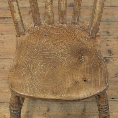 fig 2. Antique Set of Four Similar Kitchen Chairs