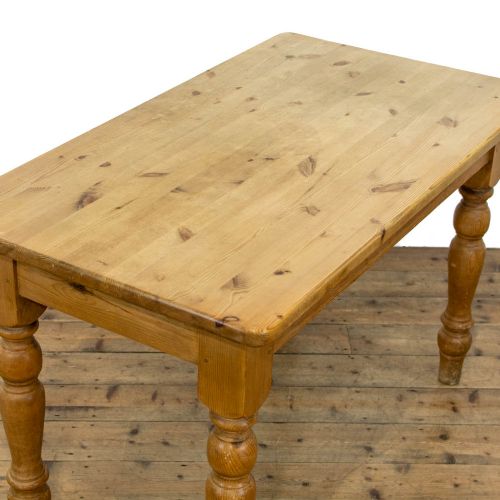fig 1. Antique Pine Kitchen Table