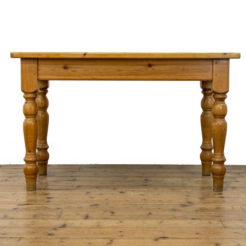 fig 2. Antique Pine Kitchen Table