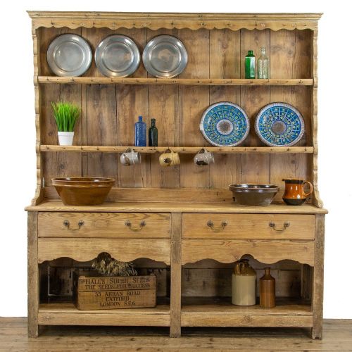 Georgian Antique Pine Welsh Dresser
