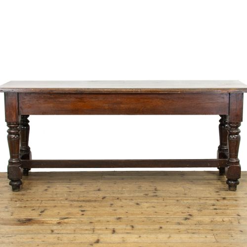 fig 2. Antique Pitch Pine Table