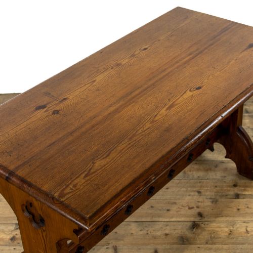 fig 1. Antique Pitch Pine Altar Table