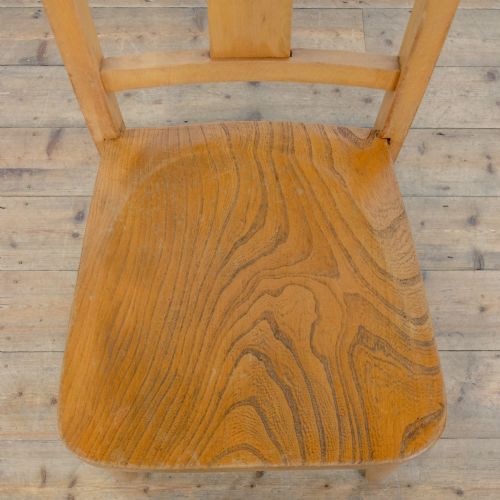 fig 2. Set of Four Antique Chapel Chairs