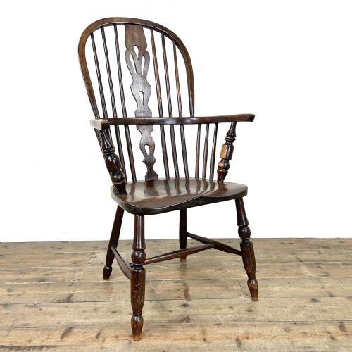 19th Century Beech and Elm Windsor Armchair