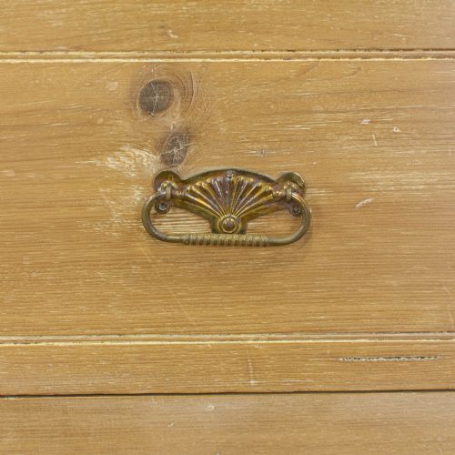 fig 2. Antique Pine Chest of Drawers