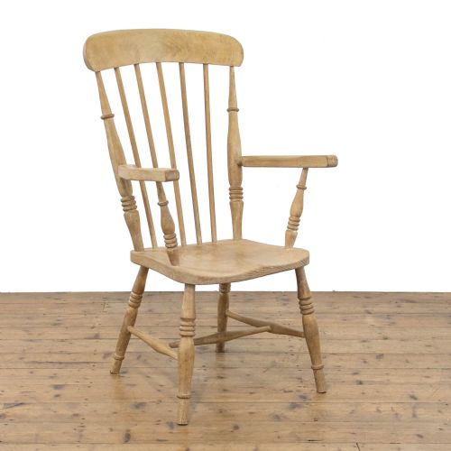 Antique Pine Windsor Armchair