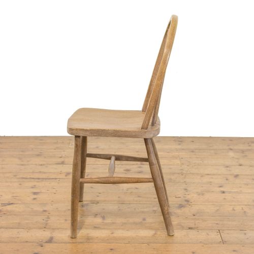 fig 2. Set of Eight Antique Pine Kitchen Chairs