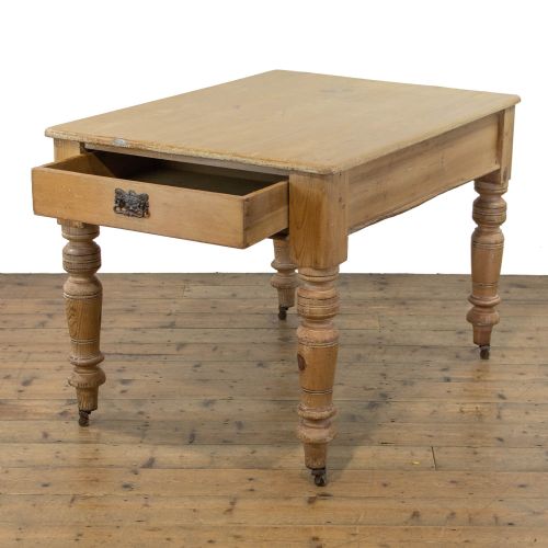 fig 1. Antique Pine Kitchen Table