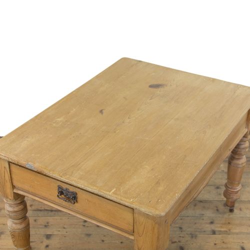 fig 2. Antique Pine Kitchen Table