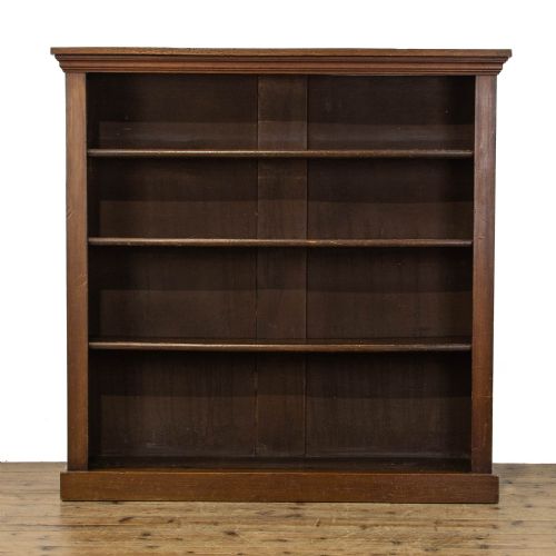 Victorian Antique Mahogany Open Bookcase