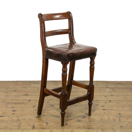 fig 1. Pair of 19th Century Antique Bar Stools