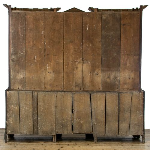 19TH CENTURY ANTIQUE OAK HOUSEKEEPERS CUPBOARD - ADDITIONAL PHOTO 12