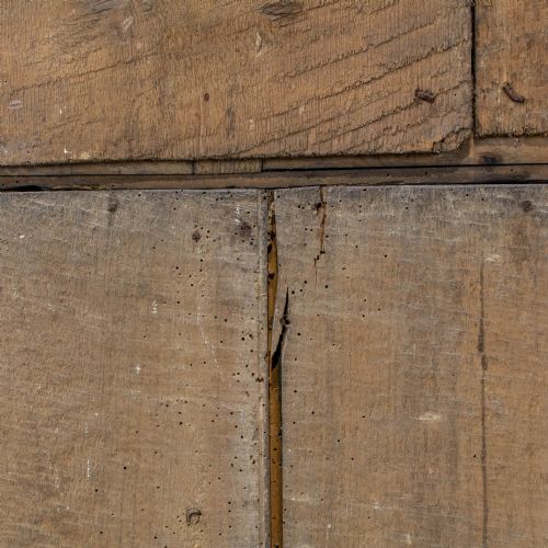 19TH CENTURY ANTIQUE OAK HOUSEKEEPERS CUPBOARD - ADDITIONAL PHOTO 13