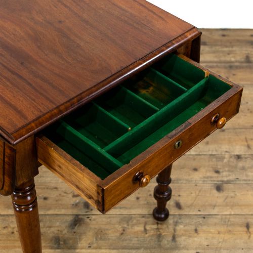 fig 2. Victorian Antique Mahogany Pembroke Table