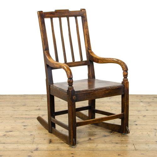 fig 1. Georgian Antique Rocking Armchair
