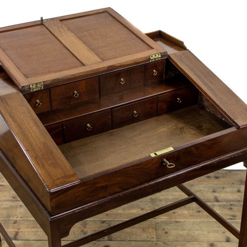 fig 2. Antique Mahogany Clerk’s Desk