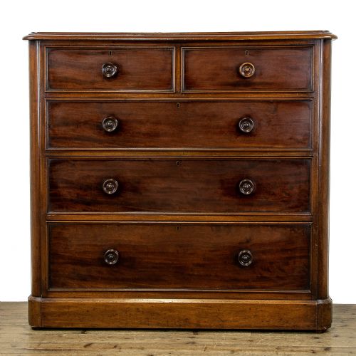 Victorian Antique Mahogany Chest of Drawers