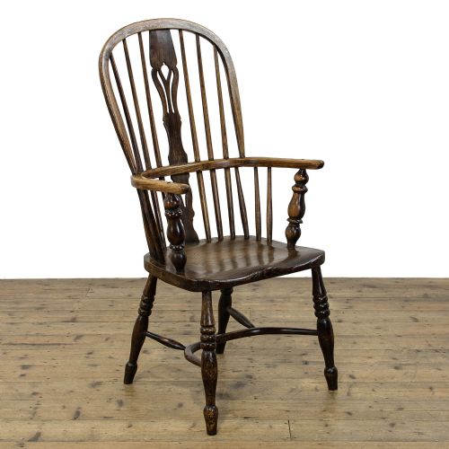 fig 2. Pair of Georgian Antique Windsor Armchairs
