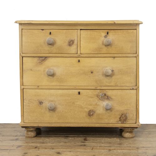 Small Antique Pine Chest of Drawers