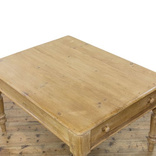 fig 2. Victorian Antique Scrubbed Pine Kitchen Table