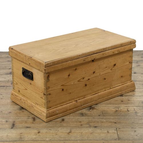 fig 2. Small Antique Pine Trunk
